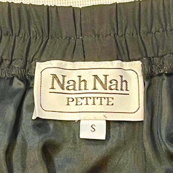 $5 ADD ON with‎ $15+ Bundle BLK Chiffon Skirt NahNah Sz SP EUC Stretch Waist - Picture 4 of 7